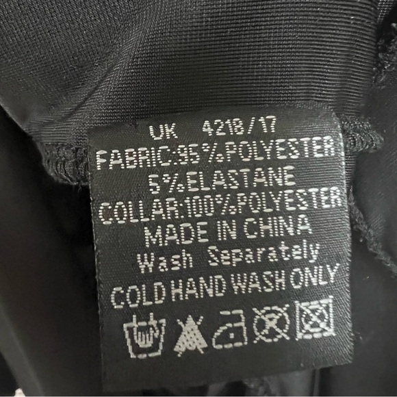 Hell Bunny Graveyard Bats Wednesday Addams Collar Black Velvet Dress Goth Small - Picture 6 of 10